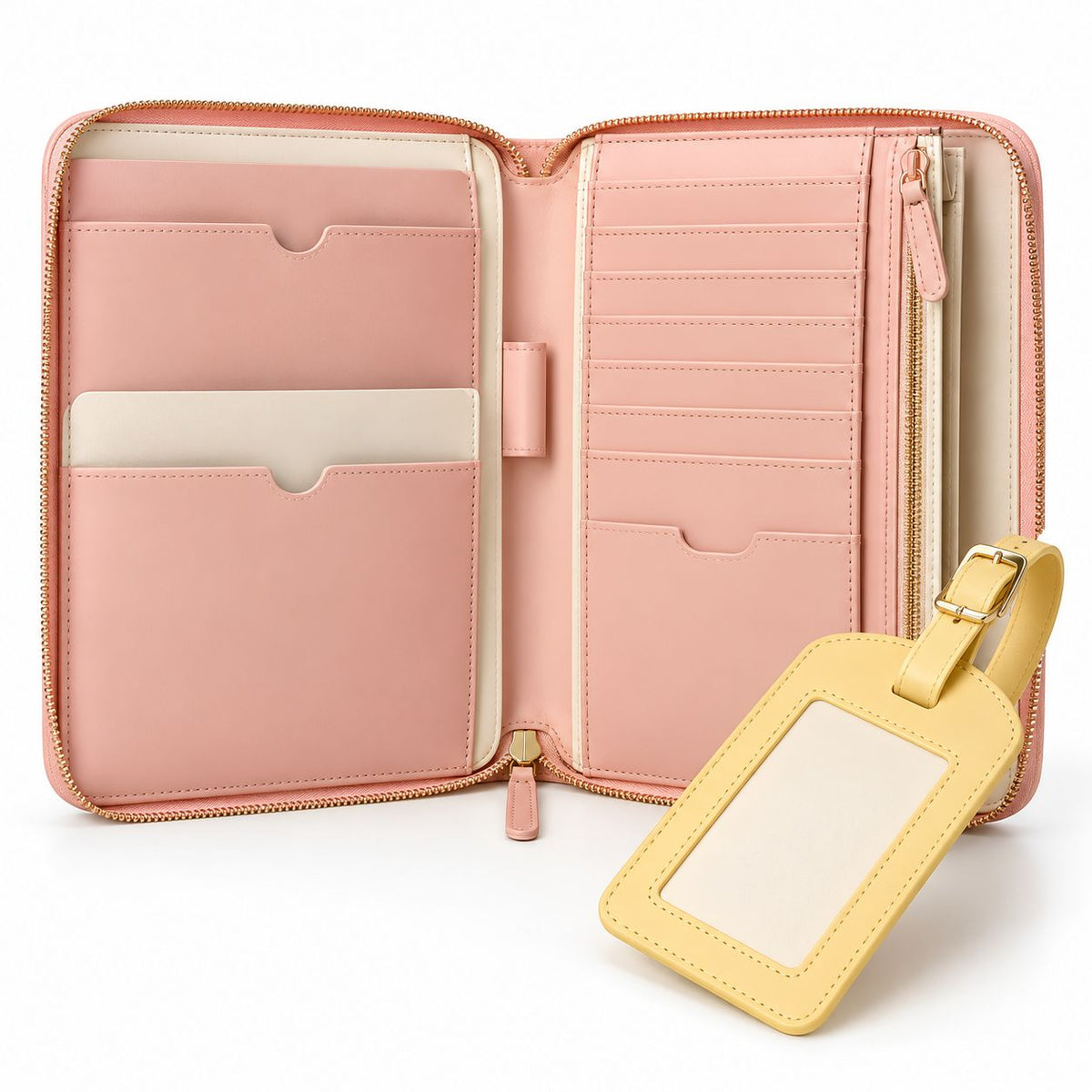 Travel Document Wallet & Luggage Tag — product view